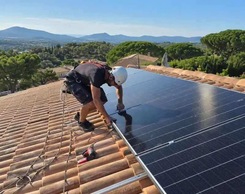 Installateur panneaux solaires Ouveillan — pose photovoltaïque sur toiture