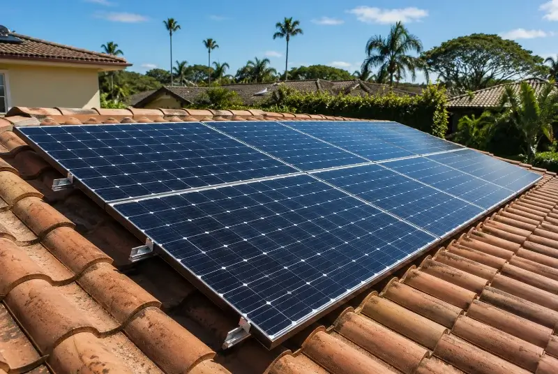 Installation de panneaux solaires à Ouveillan